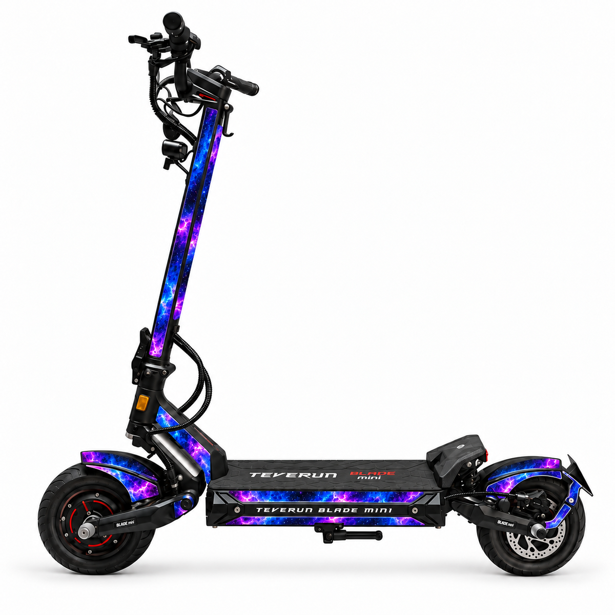 Teverun Blade Mini Skin GALAXY – digitale Designvorschau