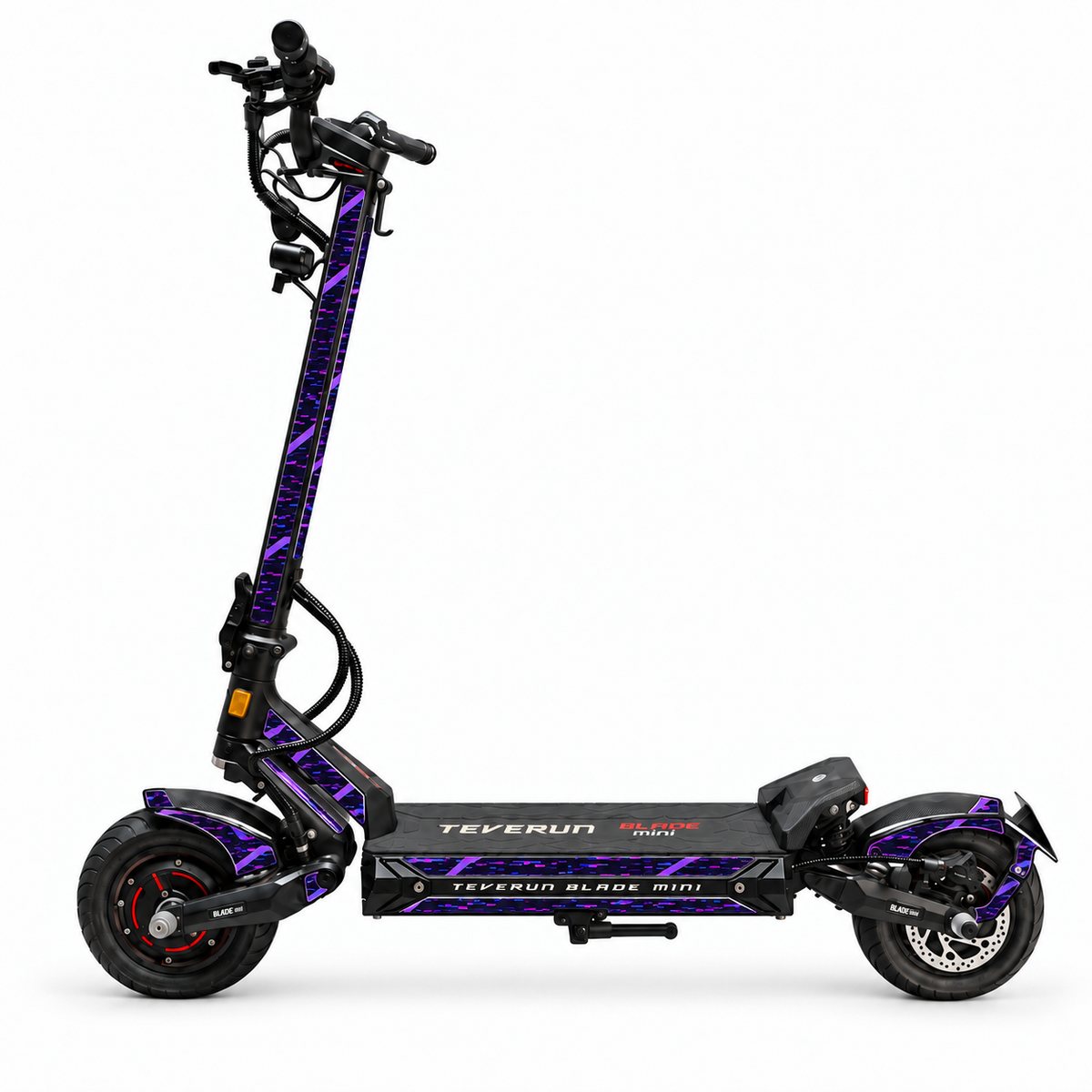Teverun Blade Mini Skin GLITCH PHANTOM – digitale Designvorschau
