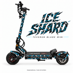 Teverun Blade Mini Skin ICE SHARD – Designvorschau mit Designname