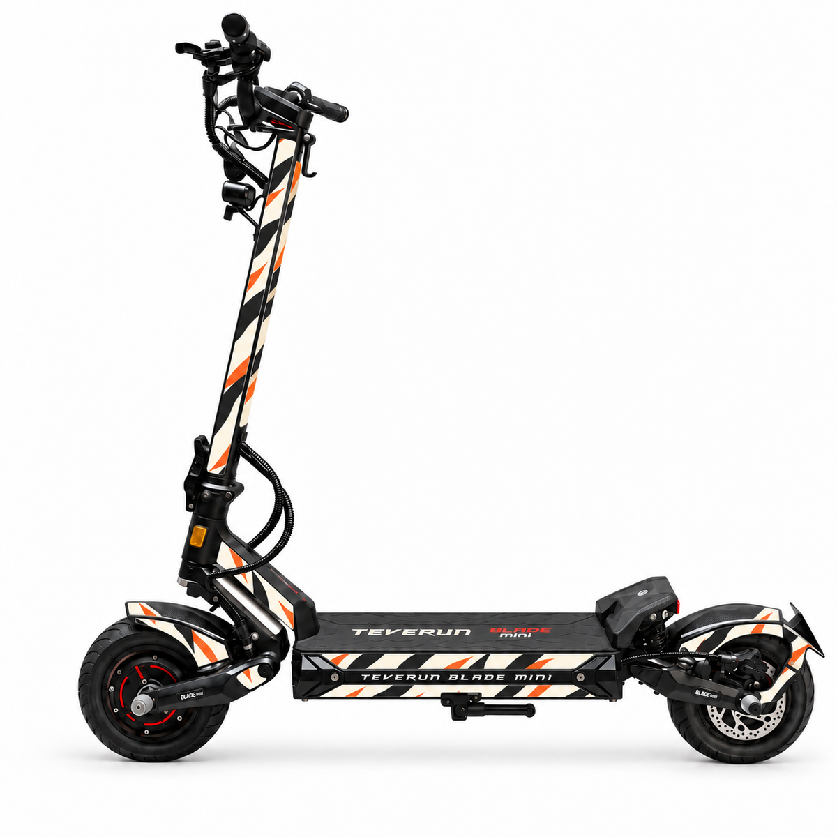 Teverun Blade Mini Skin INK TIGER – digitale Designvorschau