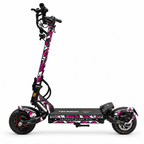 Teverun Blade Mini Skin MAGENTA CHAOS – digitale Designvorschau