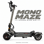 Teverun Blade Mini Skin MONO MAZE – Designvorschau mit Designname
