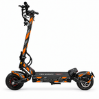 Teverun Blade Mini Skin ORANGE VELOCITY – digitale Designvorschau