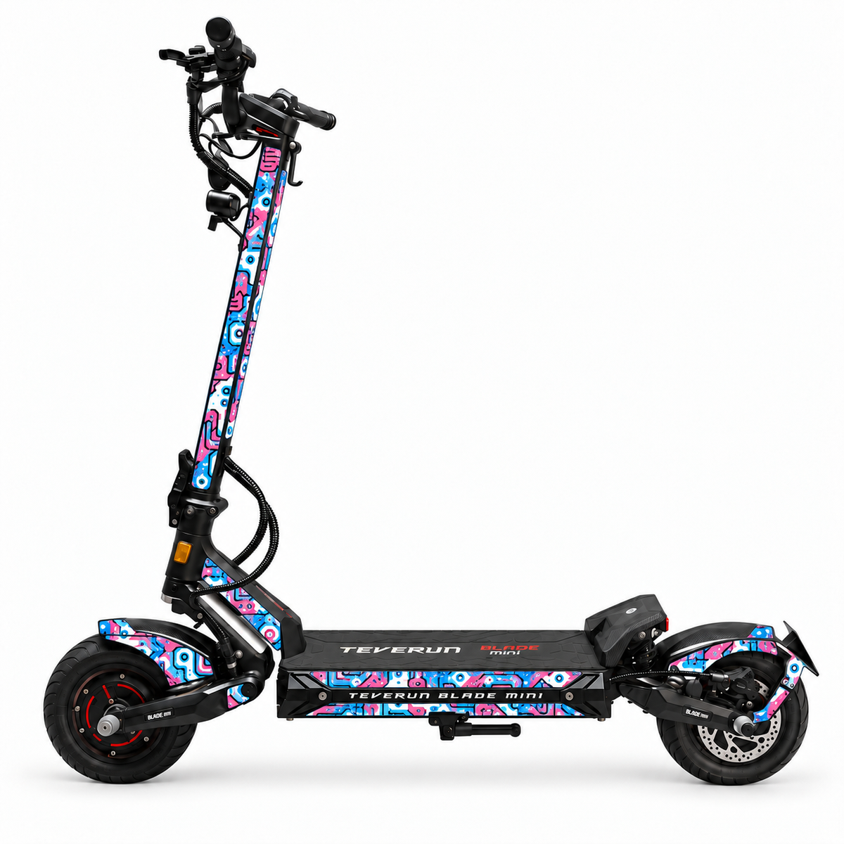 Teverun Blade Mini Skin POP CIRCUIT – digitale Designvorschau