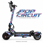 Teverun Blade Mini Skin POP CIRCUIT – Designvorschau mit Designname