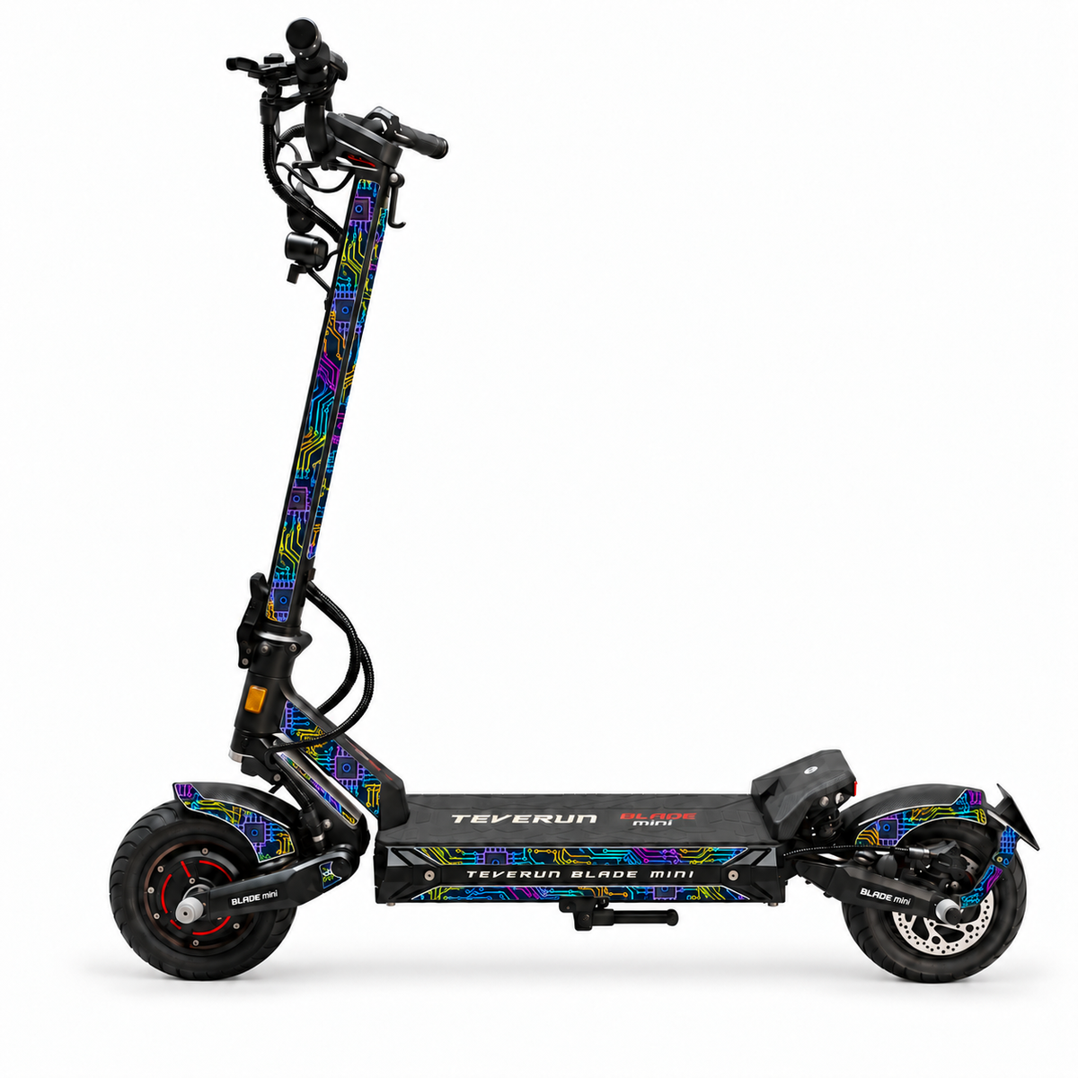 Teverun Blade Mini Skin PRISM CIRCUIT – digitale Designvorschau