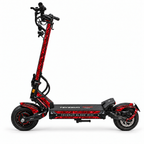 Teverun Blade Mini Skin RED FORGED CARBON – digitale Designvorschau