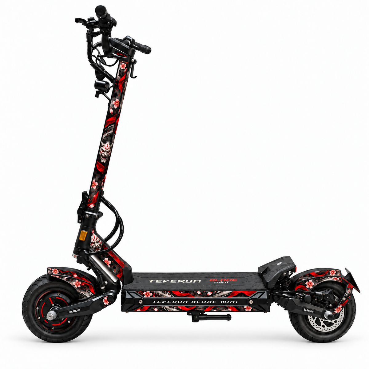 Teverun Blade Mini Skin SHADOW ONI – digitale Designvorschau