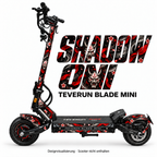 Teverun Blade Mini Skin SHADOW ONI – Designvorschau mit Designname
