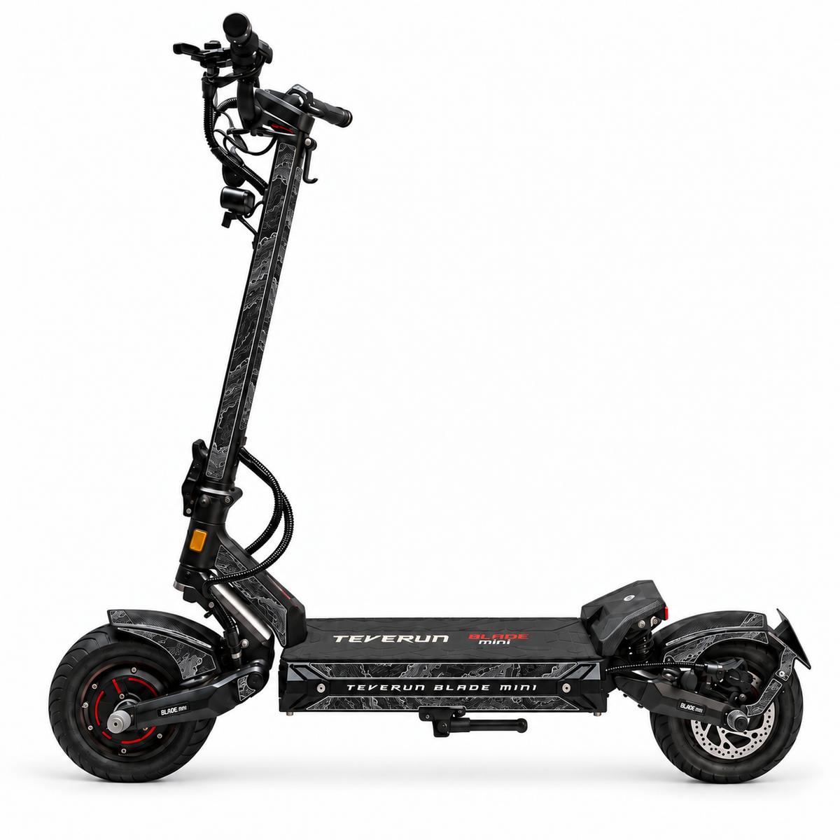 Teverun Blade Mini Skin STEALTH – digitale Designvorschau