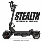Teverun Blade Mini Skin STEALTH – Designvorschau mit Designname