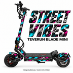Teverun Blade Mini Skin STREET VIBES – Designvorschau mit Designname