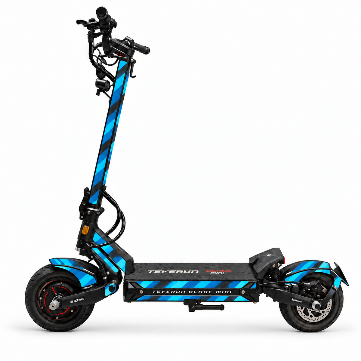 Teverun Blade Mini Skin STRIPES BLUE – digitale Designvorschau