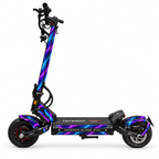 Teverun Blade Mini Skin VIOLET VOLTAGE – digitale Designvorschau
