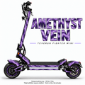 AMETHYST VEIN Skin für Teverun Fighter Mini. Felgenaufkleber separat erhältlich.