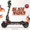 BLAZE RIDER Skin für Teverun Fighter Mini. Felgenaufkleber separat erhältlich.