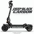 DEEP BLACK CARBON Skin für Teverun Fighter Mini. Felgenaufkleber separat erhältlich.