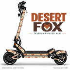 DESERT FOX Skin für Teverun Fighter Mini. Felgenaufkleber separat erhältlich.