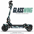 GLASSWING Skin für Teverun Fighter Mini. Felgenaufkleber separat erhältlich.