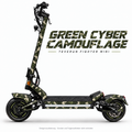 Teverun Fighter Mini GREEN CYBER CAMOUFLAGE Skin – Designansicht mit freier mittiger Seitenlichtleiste