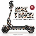INK TIGER Skin für Teverun Fighter Mini. Felgenaufkleber separat erhältlich.
