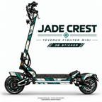 JADE CREST Skin für Teverun Fighter Mini. Felgenaufkleber separat erhältlich.