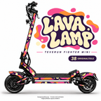 LAVA LAMP Skin für Teverun Fighter Mini. Felgenaufkleber separat erhältlich.
