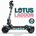 LOTUS LAGOON Skin für Teverun Fighter Mini. Felgenaufkleber separat erhältlich.