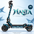 MANTA Skin für Teverun Fighter Mini. Felgenaufkleber separat erhältlich.