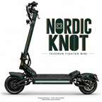 NORDIC KNOT Skin für Teverun Fighter Mini. Felgenaufkleber separat erhältlich.