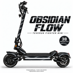 OBSIDIAN FLOW Skin für Teverun Fighter Mini. Felgenaufkleber separat erhältlich.
