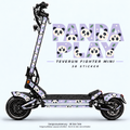 PANDA PLAY Skin für Teverun Fighter Mini. Felgenaufkleber separat erhältlich.