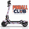 PINBALL CLUB Skin für Teverun Fighter Mini. Felgenaufkleber separat erhältlich.