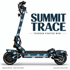 SUMMIT TRACE Skin für Teverun Fighter Mini. Felgenaufkleber separat erhältlich.