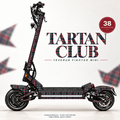 TARTAN CLUB Skin für Teverun Fighter Mini. Felgenaufkleber separat erhältlich.