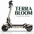 TERRA BLOOM Skin für Teverun Fighter Mini. Felgenaufkleber separat erhältlich.