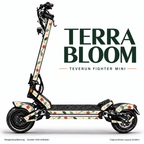 TERRA BLOOM Skin für Teverun Fighter Mini. Felgenaufkleber separat erhältlich.