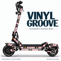 VINYL GROOVE Skin für Teverun Fighter Mini. Felgenaufkleber separat erhältlich.