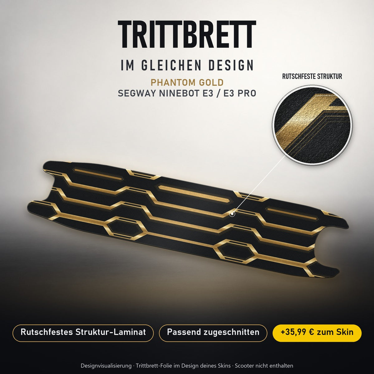 Trittbrett im gleichen Design – PHANTOM GOLD