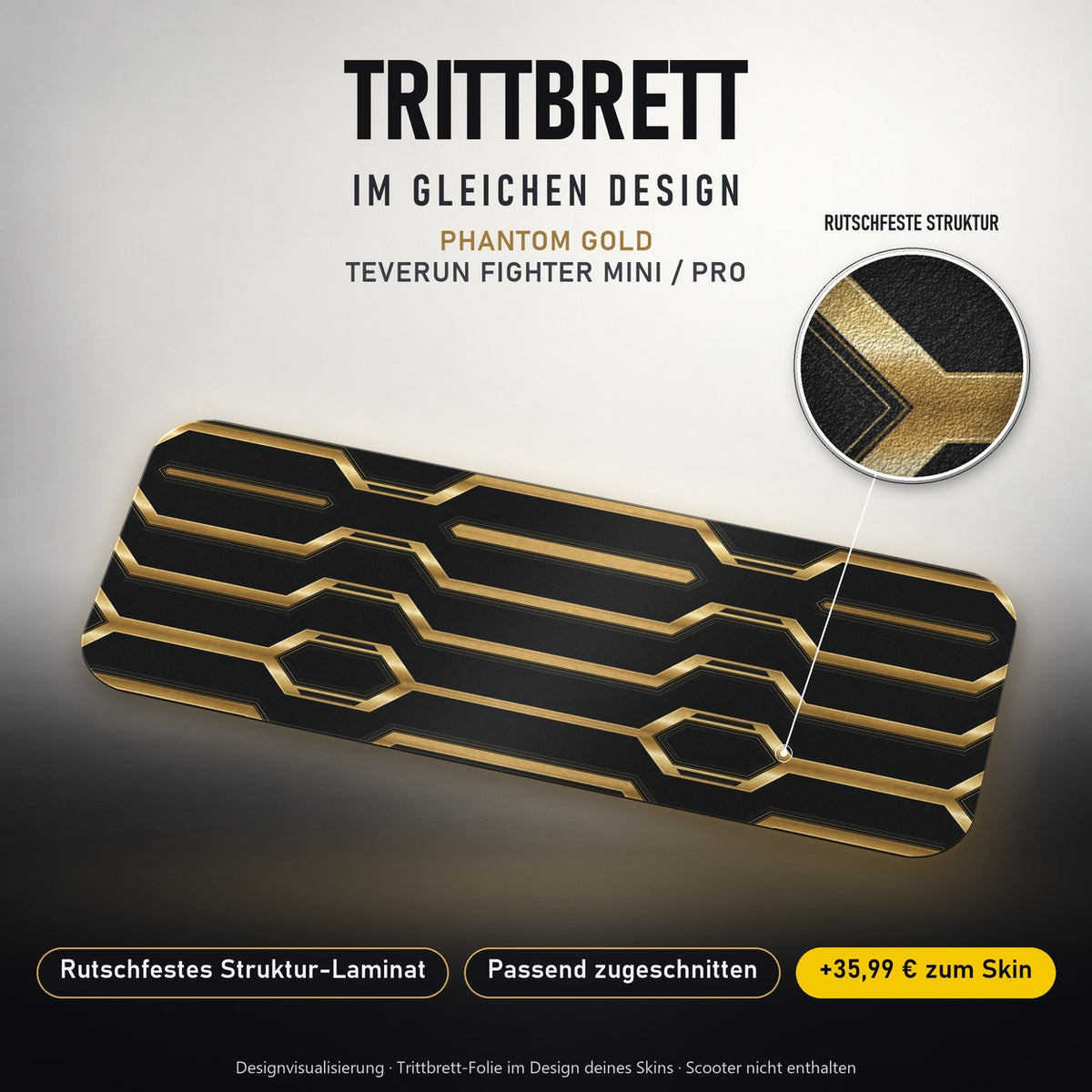 Trittbrett im gleichen Design – PHANTOM GOLD