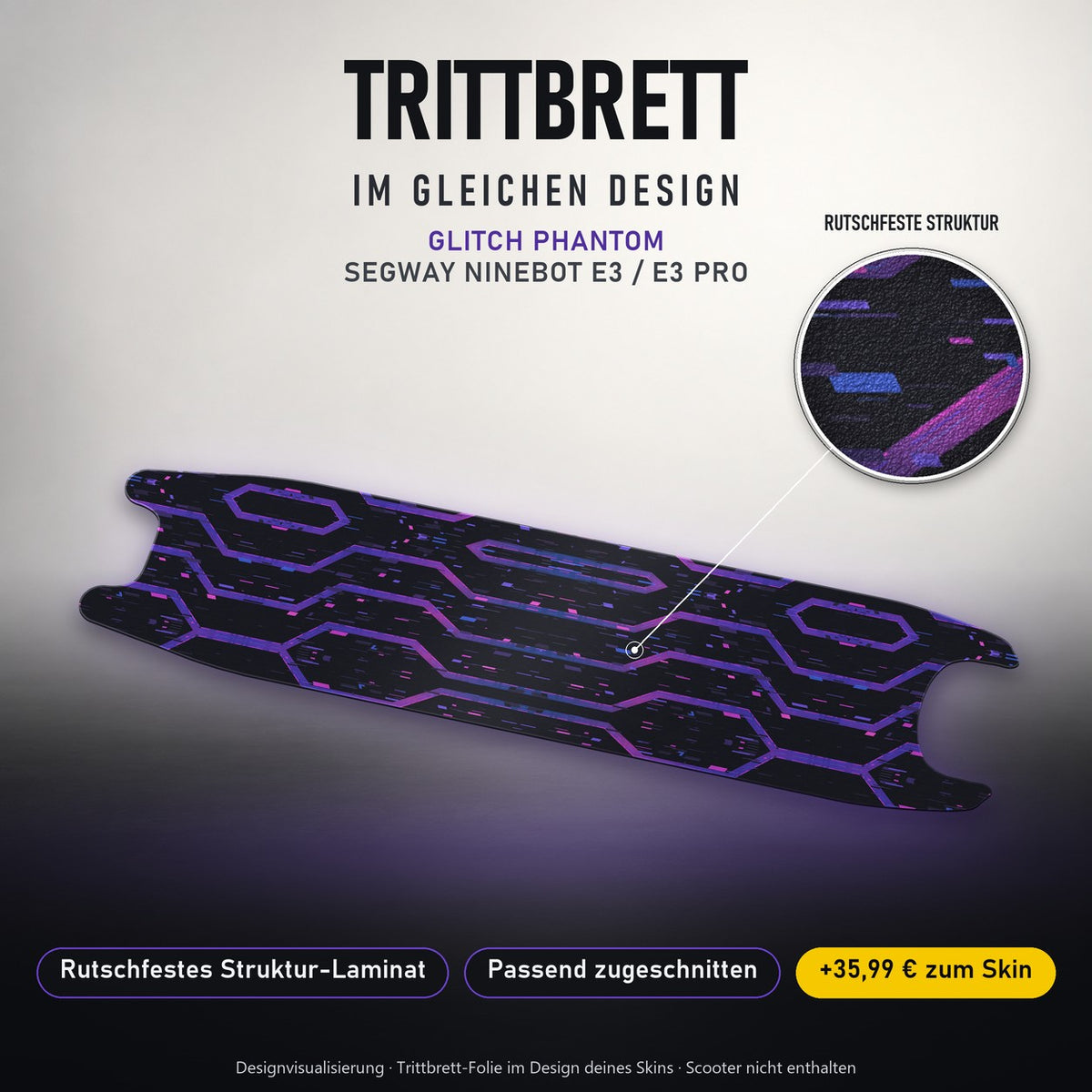 Trittbrett im gleichen Design – GLITCH PHANTOM