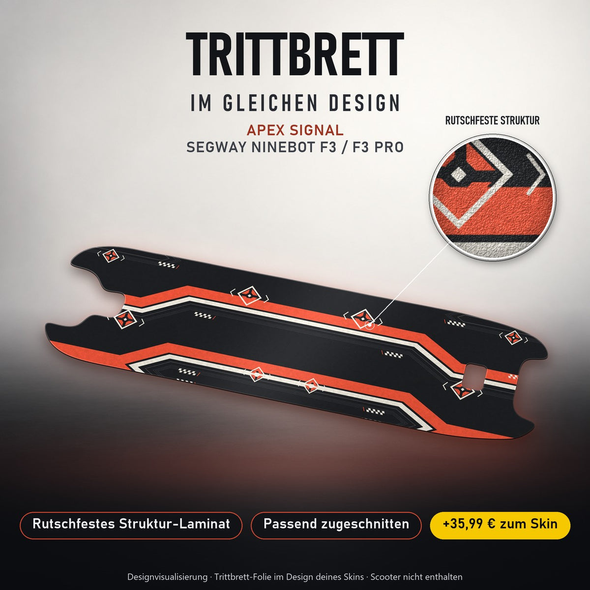 Trittbrett im gleichen Design – APEX SIGNAL