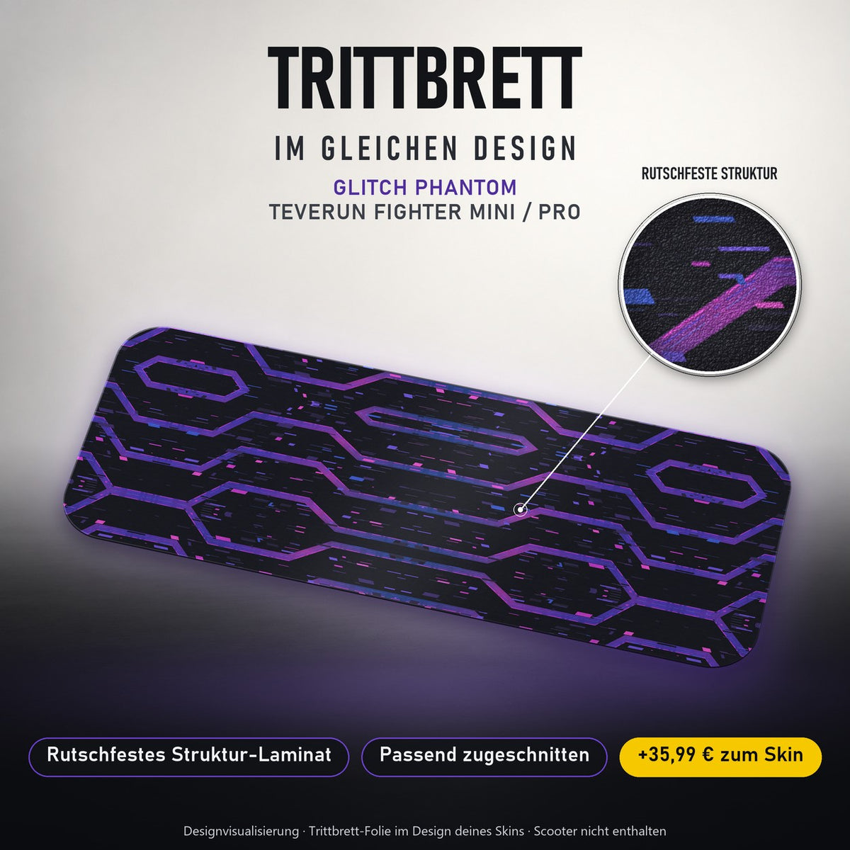 Trittbrett im gleichen Design – GLITCH PHANTOM