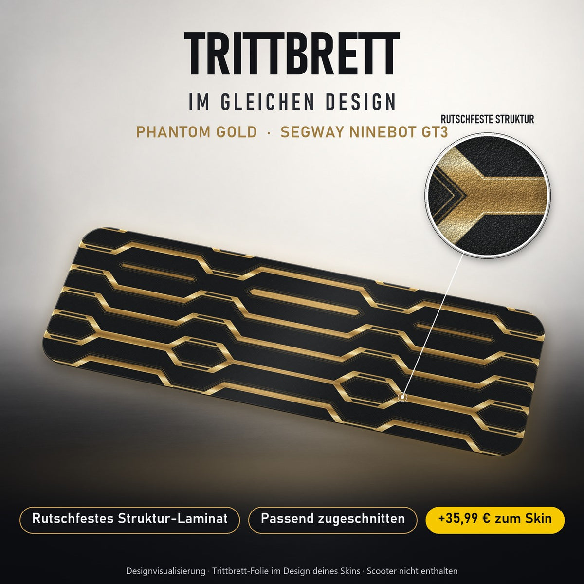 Trittbrett im gleichen Design – PHANTOM GOLD