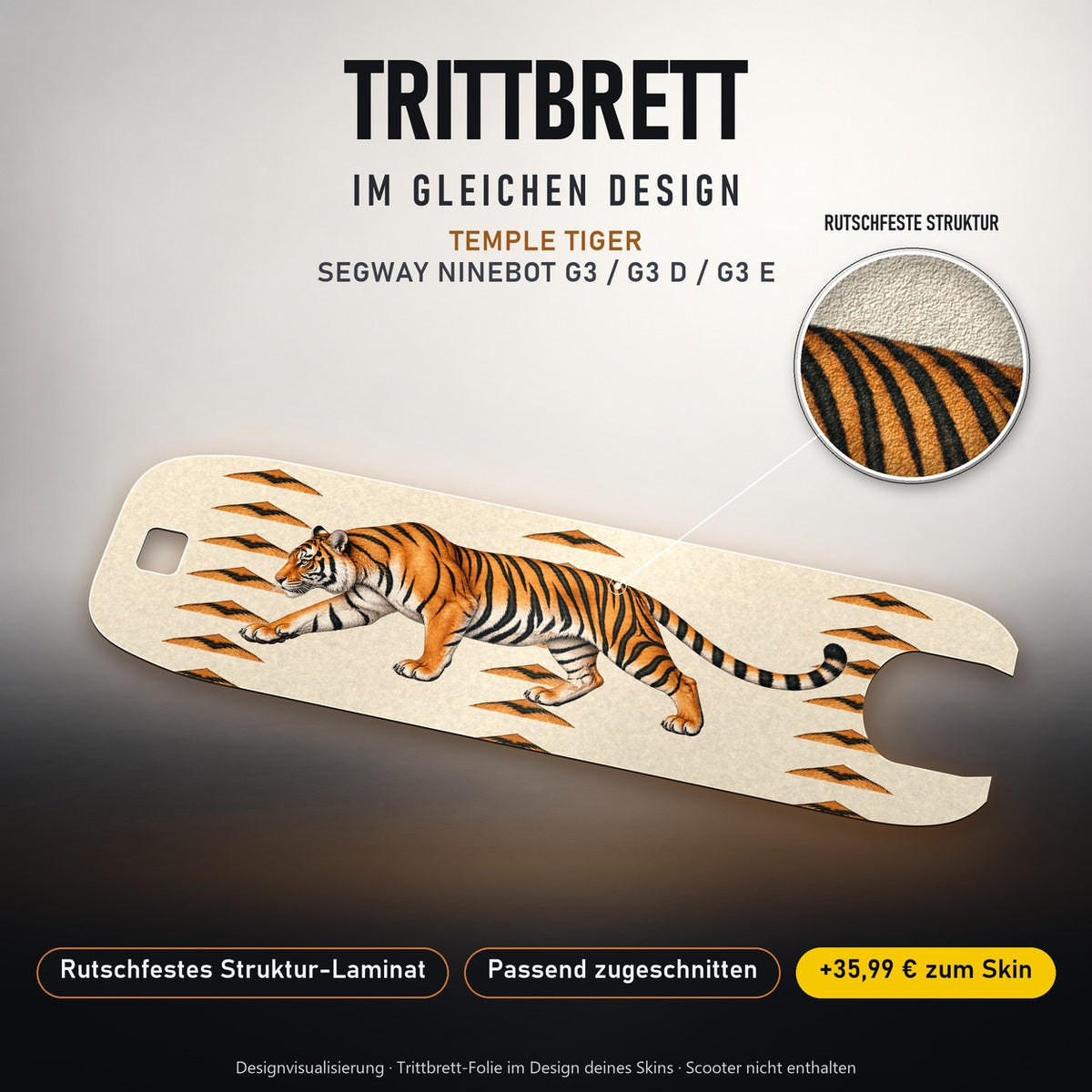 Trittbrett im gleichen Design – TEMPLE TIGER