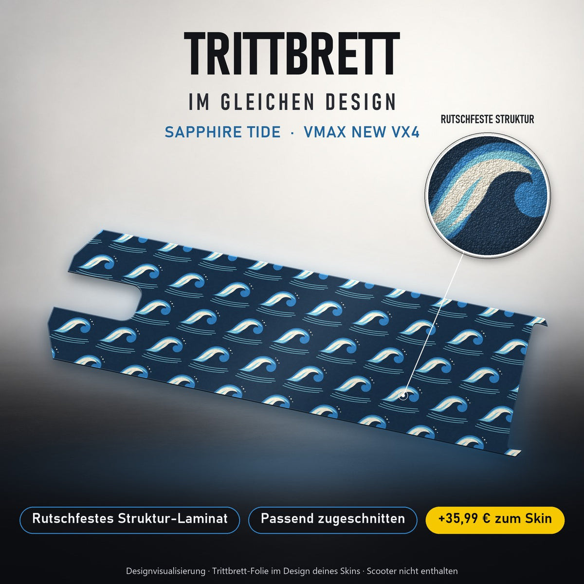 Trittbrett im gleichen Design – SAPPHIRE TIDE