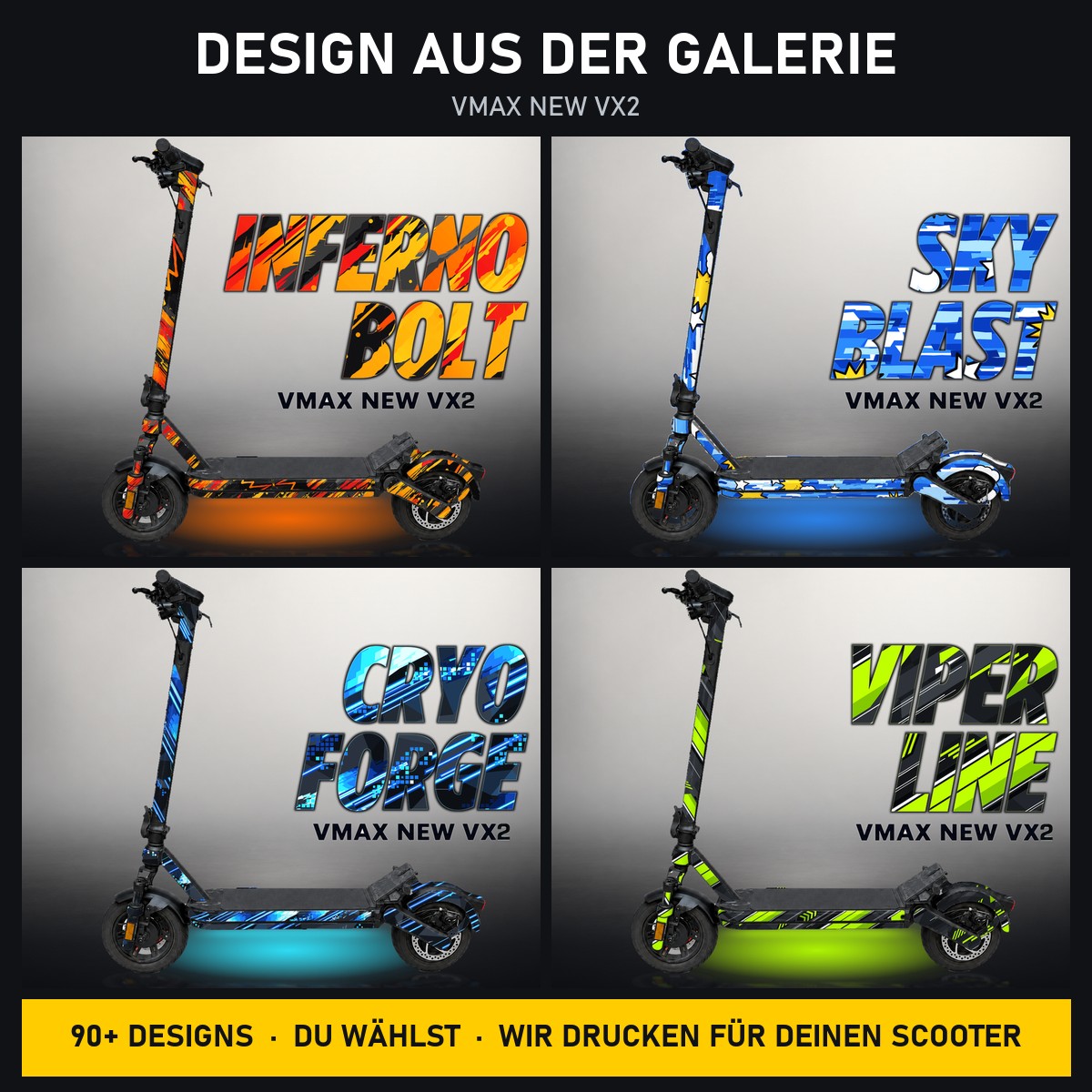 VMAX NEW VX2 Skin – Design aus der Galerie, Beispiel-Designs