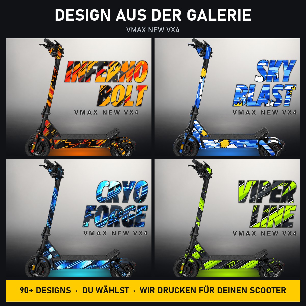 VMAX NEW VX4 Skin – Design aus der Galerie, Beispiel-Designs