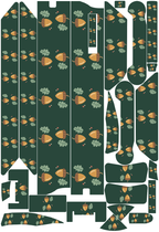 ACORN TRAIL für VMAX NEW VX4: 25 Originalteile des Skin-Sets.