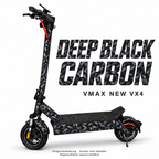 DEEP BLACK CARBON Skin für VMAX NEW VX4. Felgenaufkleber separat erhältlich.